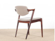 Mid-Century danish set of  8 Kai Kristiansen Rio rosewood chairs, model 42. 