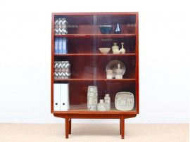 Mid-Century  modern scandinavian vitrine or bookcase in teak by Borge Mogensen