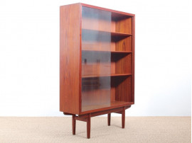 Mid-Century  modern scandinavian vitrine or bookcase in teak by Borge Mogensen