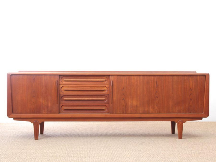 Mid-Century  modern scandinavian side board in teak