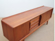 Mid-Century  modern scandinavian side board in teak