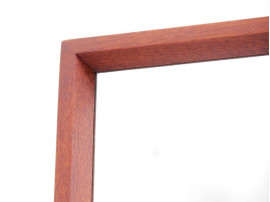 Mid-Century  modern scandinavian mirror in teak