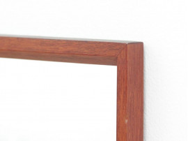 Mid-Century  modern scandinavian mirror in teak