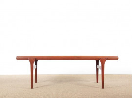 Mid-Century  modern scandinavian coffe table in teak by Johannes Andersen