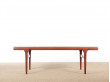 Mid-Century  modern scandinavian coffe table in teak by Johannes Andersen