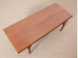 Mid-Century  modern scandinavian coffe table in teak by Johannes Andersen