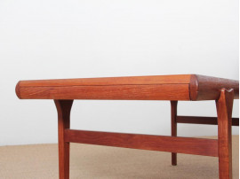 Mid-Century  modern scandinavian coffe table in teak by Johannes Andersen