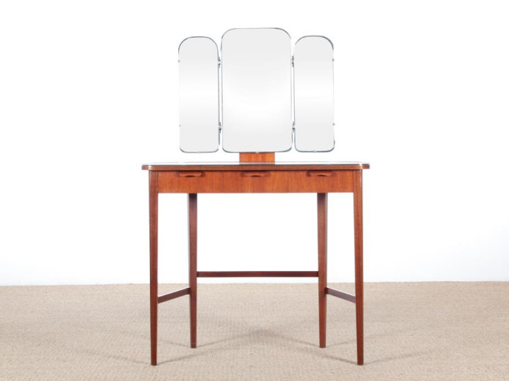 Mid modern scandinavian vanity dressing table by Carl Malmsten.