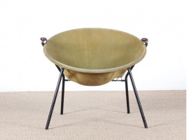 Mid-Century  modern scandinavian balloon chair by Hans Olsen