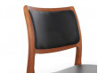 Mid-Century Modern Danish chair model 80  by Niels Møller, new edition