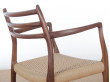 Mid-Century Modern danish armchair model 62 by Niels O. Møller. New production