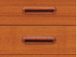 Mid-Century  modern scandinavian chest of drawers and shelves in teak