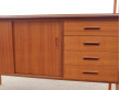 Mid-Century  modern scandinavian chest of drawers and shelves in teak