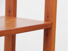 Mid-Century  modern scandinavian chest of drawers and shelves in teak