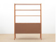 Mid-Century  modern scandinavian chest of drawers and shelves in teak