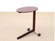 Mid-Century  modern scandinavian occasional table in walnut