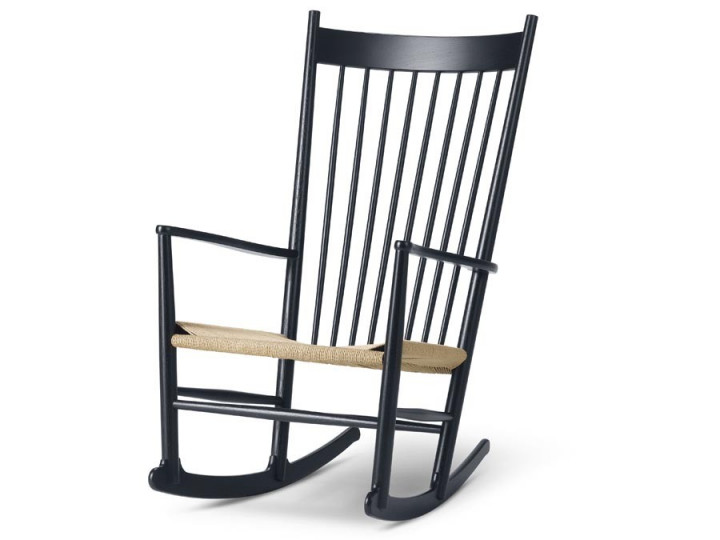 Rocking chair scandinave modèle J16 nouvelle édition Frédericia