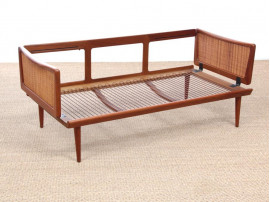 Mid-Century  modern scandinavian sofa 2 seats FD451 by Peter Hvidty & Orla Mølgaard Nielsen