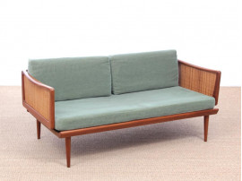 Mid-Century  modern scandinavian sofa 2 seats FD451 by Peter Hvidty & Orla Mølgaard Nielsen