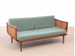 Mid-Century  modern scandinavian sofa 2 seats FD451 by Peter Hvidty & Orla Mølgaard Nielsen