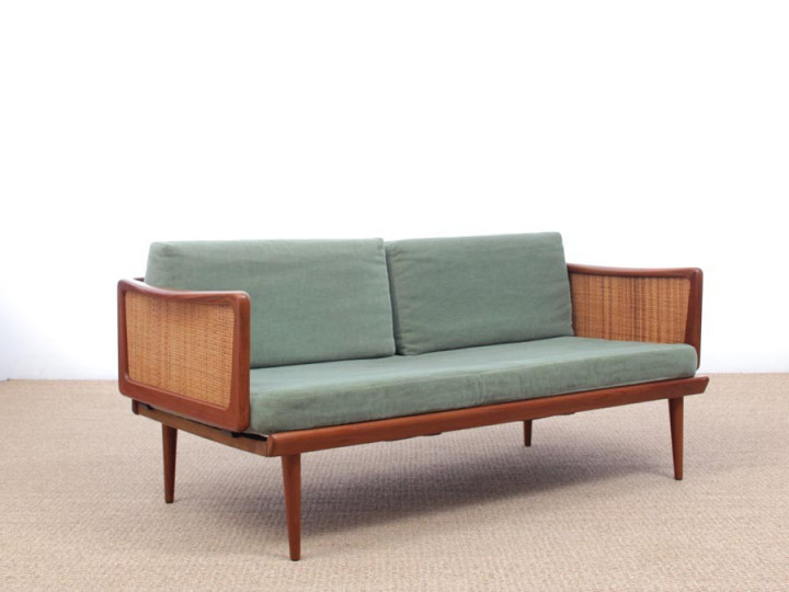 Mid-Century  modern scandinavian sofa 2 seats FD451 by Peter Hvidty & Orla Mølgaard Nielsen