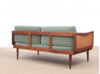 Mid-Century  modern scandinavian sofa 2 seats FD451 by Peter Hvidty & Orla Mølgaard Nielsen