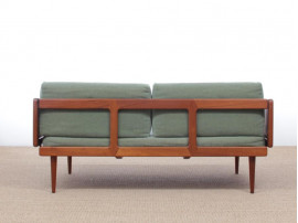 Mid-Century  modern scandinavian sofa 2 seats FD451 by Peter Hvidty & Orla Mølgaard Nielsen