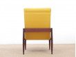 Fauteuil scandinave inclinable avec son repose pied