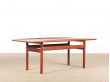 Mid modern scandinavain coffee table in teak model  GJ  by Grete Jalk106