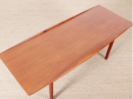 Mid modern scandinavain coffee table in teak model  GJ  by Grete Jalk106