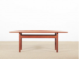 Mid modern scandinavain coffee table in teak model  GJ  by Grete Jalk106