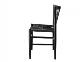 J80 chair black. New édition. 