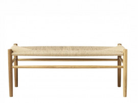 Banc scandinave modèle J83B. Nouvelle Edition.