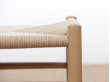 Banc scandinave modèle J83B. Naturel. Nouvelle Edition.