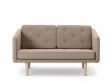 N° 1 Sofa, model 2002 by Borge Mogensen, New edition. 2 seats. 