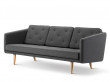 N° 1 Sofa, model 2003 by Borge Mogensen, New edition. 3 seats. 