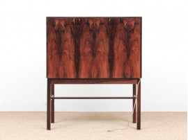 Cabinet bar scandinave en palissandre de Rio