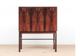 Cabinet bar scandinave en palissandre de Rio