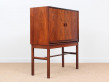 Cabinet bar scandinave en palissandre de Rio