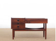 Mid-Century modern scandinavian planter table by Arne Wahl Iversen in Rio rosewood