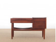 Mid-Century modern scandinavian planter table by Arne Wahl Iversen in Rio rosewood