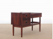 Mid-Century modern scandinavian planter table by Arne Wahl Iversen in Rio rosewood