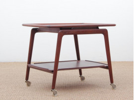 Mid-Century  modern scandinavian teak trolley