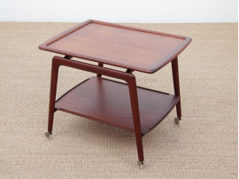 Mid-Century  modern scandinavian teak trolley