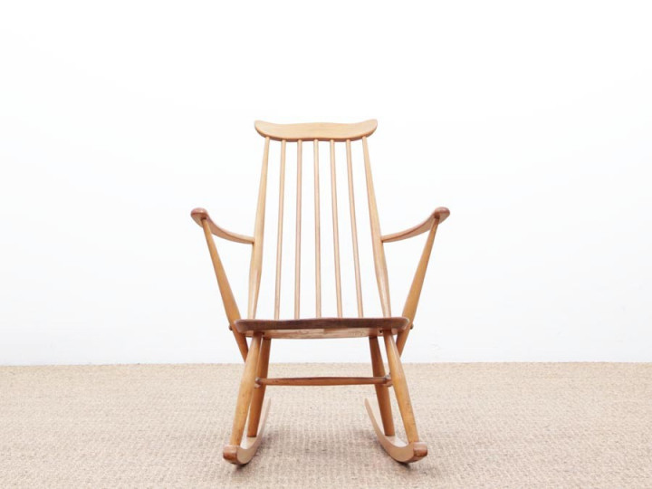 Mid century modern rocking chair for children