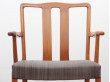 Mid-Century  modern scandinavian pair of armchairs by Ole Wancher