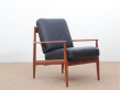 Mid-Century  modern scandinavian pair of armchairs by Grete Jalk