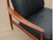 Mid-Century  modern scandinavian pair of armchairs by Grete Jalk