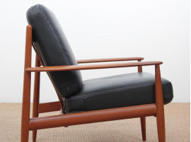 Mid-Century  modern scandinavian pair of armchairs by Grete Jalk