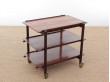 Mid-Century  modern scandinavian Rio rosewood trolley